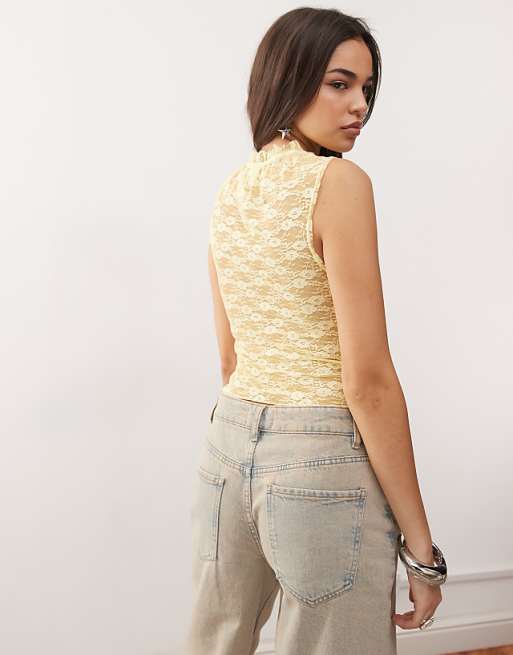 Yellow Detail Tank Yellow Detail Tank