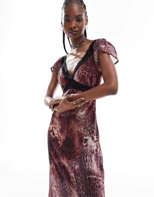 Vintage lace midi dress store