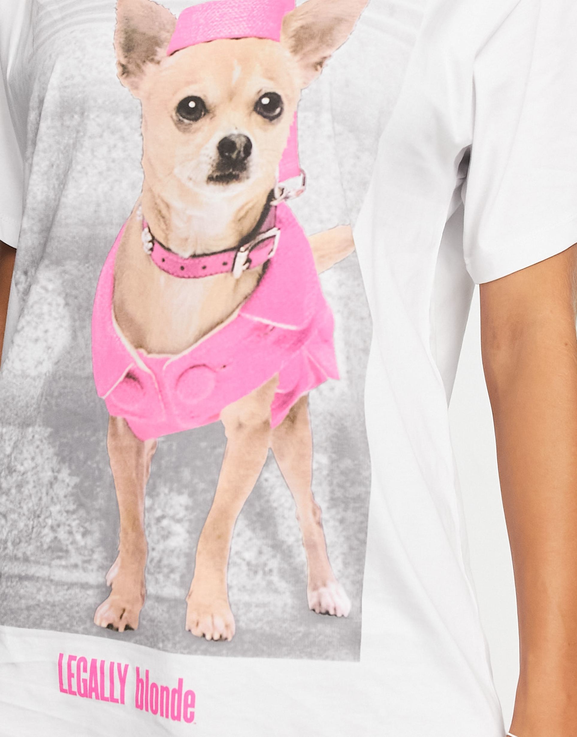 Reclaimed Vintage Legally Blonde licensed t-shirt in white view 4