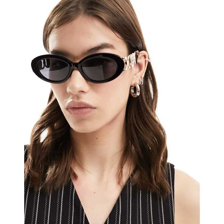 Reclaimed Vintage limited edition 90s oval sunglasses in acetate ASOS