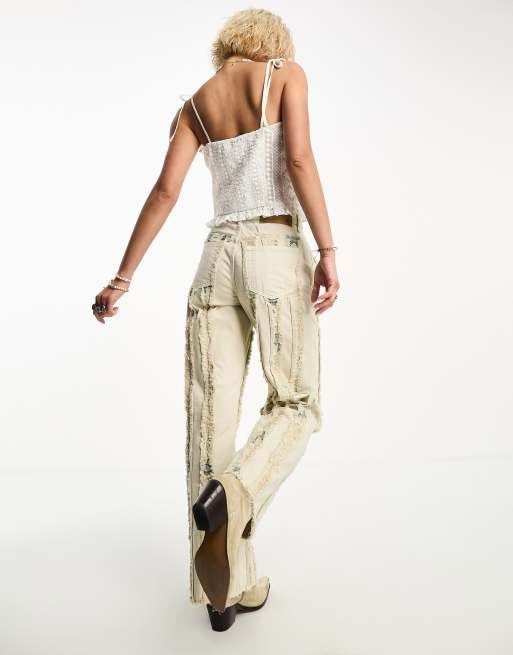 Vintage distressed jeans shop