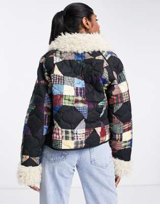 Reclaimed Vintage limited edition patchwork jacket