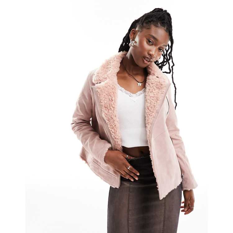 Nude aviator jacket discount