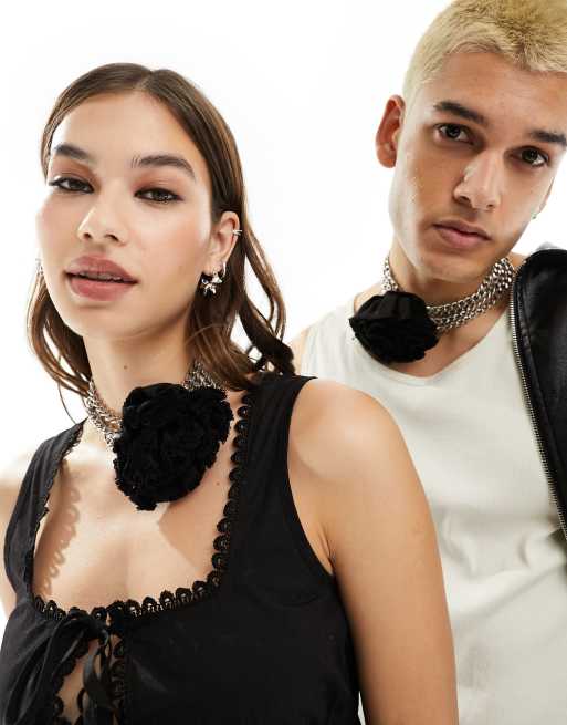 Reclaimed Vintage limited edition unisex triple chain denim