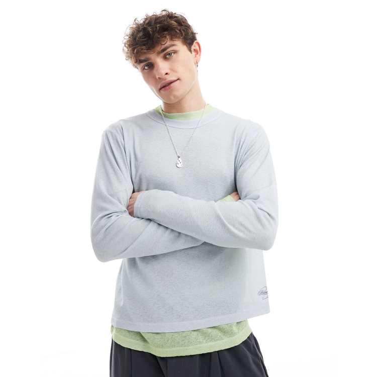 Reclaimed Vintage long sleeve double layer contrast T shirt ASOS