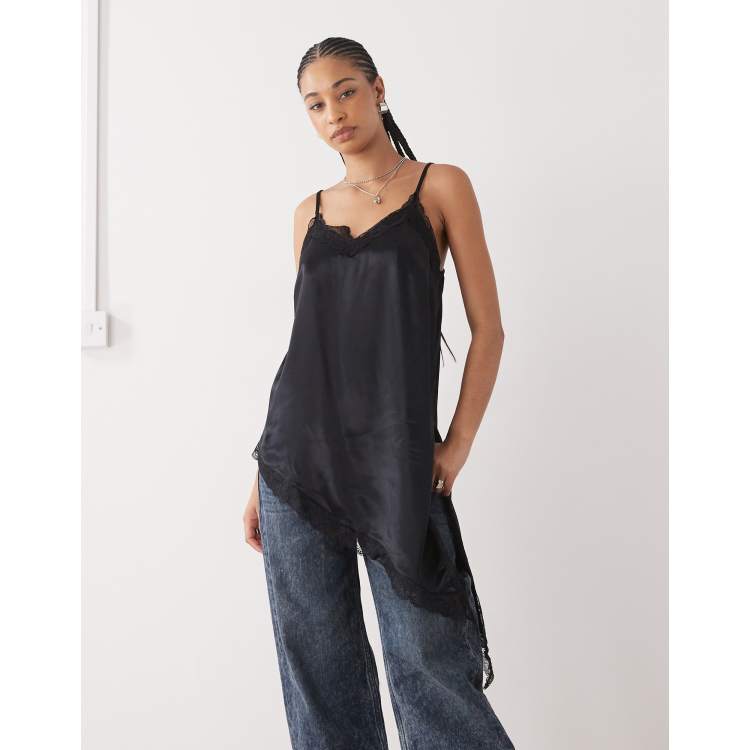 a ccordion LAYERING CAMI SET 黒 a ccordion LAYERING CAMI SET 黒 14-GAUGE LAYERED CARDIGAN