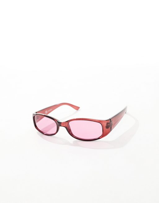Lunette de soleil rouge vintage shop
