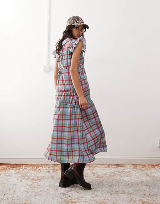 Vintage maxi jurk 2025