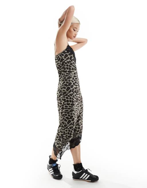 Vintage leopard print dress on sale