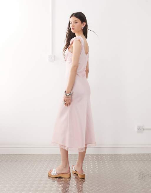 strapless open back dress Smak Parlour Red & Hot Pink Heart Cutout Flare Dress – Unique Vintage