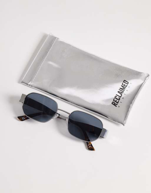 Etnia Barcelona oversized hexagonal eyeglasses in metal GEORGIANA col