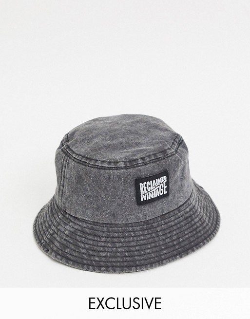 Reclaimed Vintage overdye bucket hat
