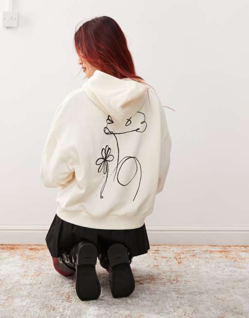 Asos reclaimed vintage hoodie online