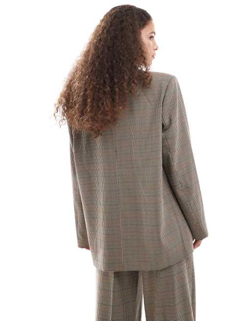 Reclaimed Vintage oversized check blazer | ASOS