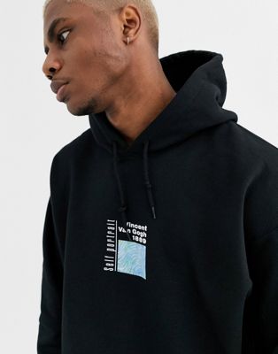 Reclaimed Vintage oversized hoodie with 
