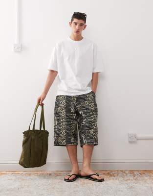 Reclaimed Vintage Oversized Longline Denim Jorts