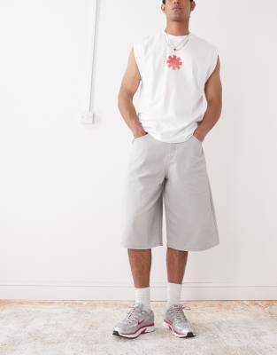 Reclaimed Vintage Oversized Longline Denim Jorts