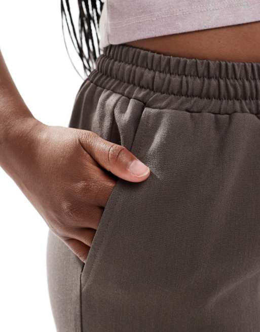 Reclaimed Vintage - Pantaloni comodi marrone cioccolato, 3 di 5
