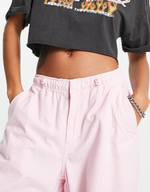 Womens pink deals cargo shorts