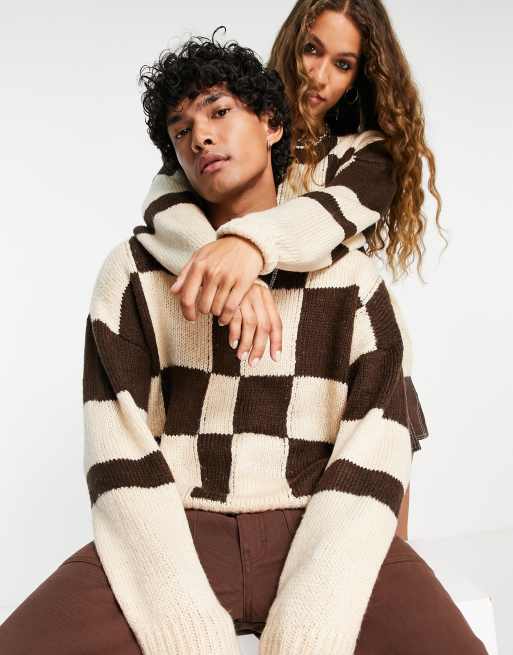 Reclaimed Vintage - Patchwork-inspireret trøje i unisex