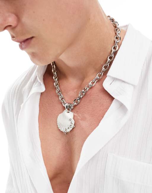 Shell necklace asos sale