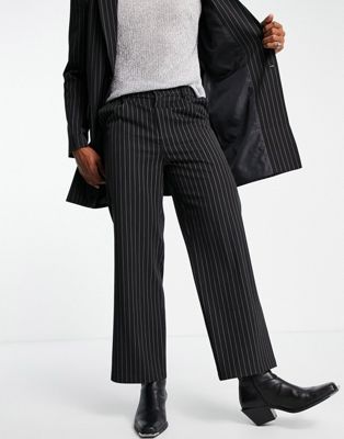 Reclaimed Vintage pinstripe trousers co-ord