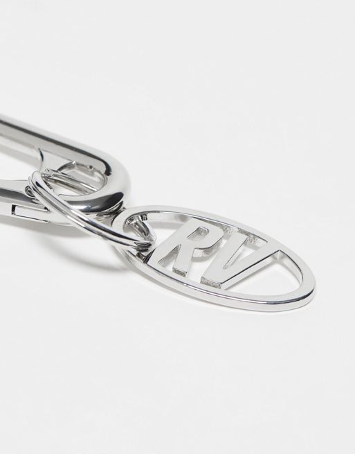 Mini mousqueton amovible en alliage de zinc avec porte-clés