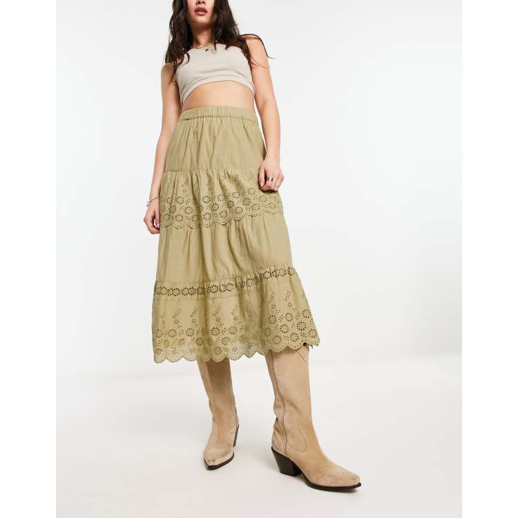 Vintage clearance prairie skirt