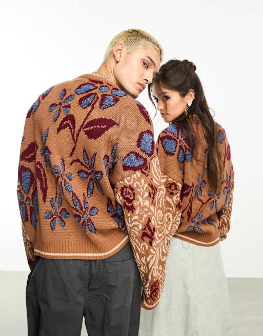 Pull store norvegien vintage