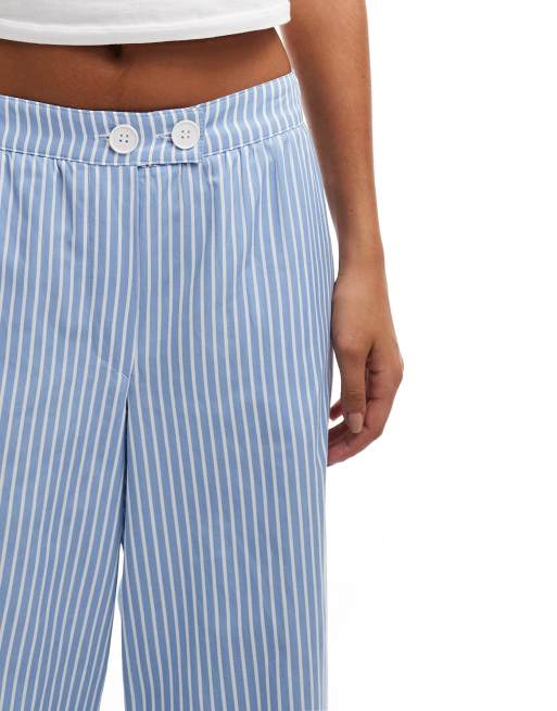Vintage striped trousers top