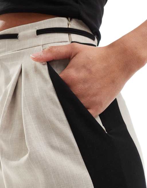 Asos side stripe trousers hotsell