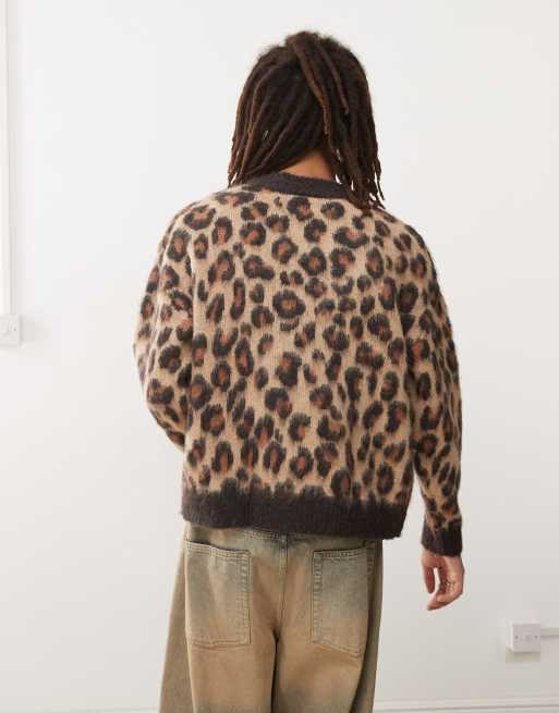 Reclaimed Vintage – Pullover mit Leopardenmuster ASOS