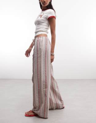 Reclaimed Vintage Relaxed Pants In Multi