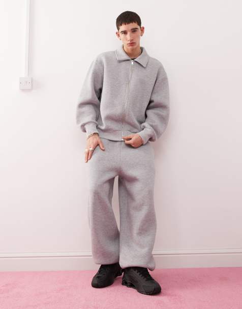Asos mens grey tracksuit store