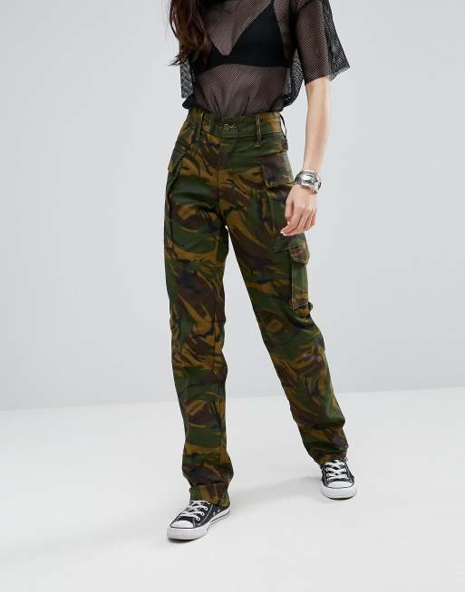 Reclaimed Vintage - Revived - Legerbroek met camouflageprint, 4 van 4