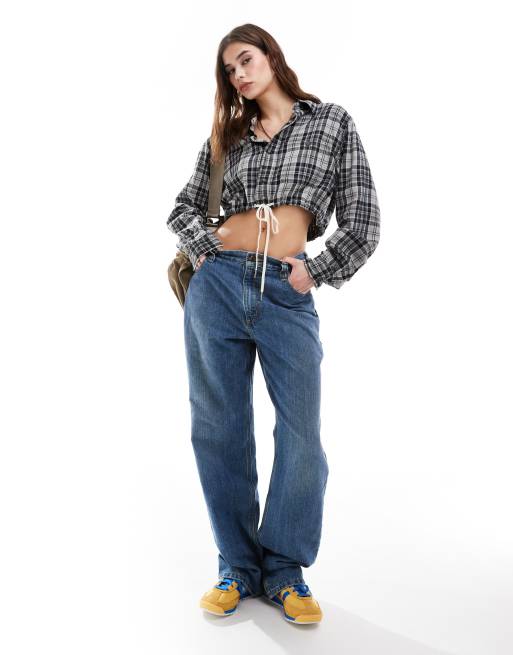 Reclaimed Vintage Revived x Glass Onion baggy dad jean