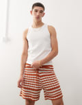[Reclaimed Vintage] Reclaimed Vintage ribbed racer singlet in white M WHITE