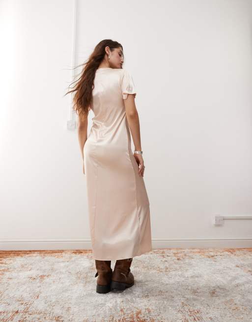 Robe vintage rose pale deals