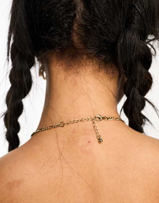 Vintage delicate gold necklace cheap