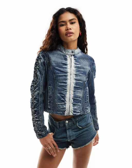 Reclaimed vintage denim jacket online
