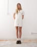 【完売品】ACLENT Vintage denim mini dress Axelle Denim Mini Dress In Peyton Vintage Blue | Alice + Olivia