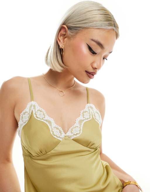 Reclaimed Vintage - Satijnen lingerietop