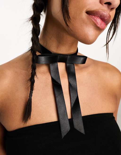 Black tie choker online