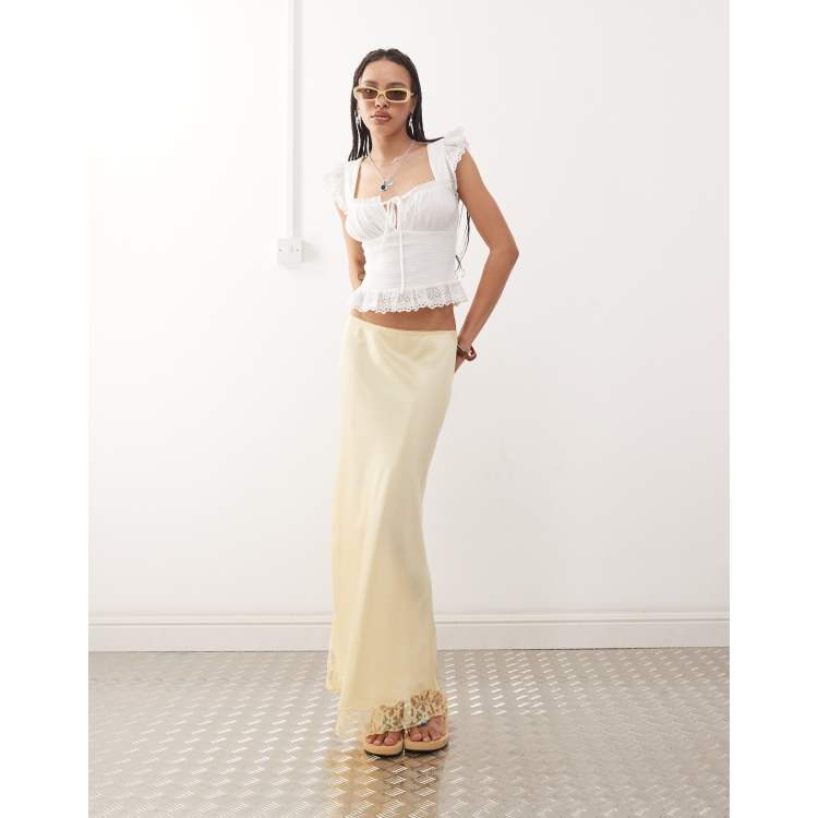 Mars Satin Skirt | Aritzia US