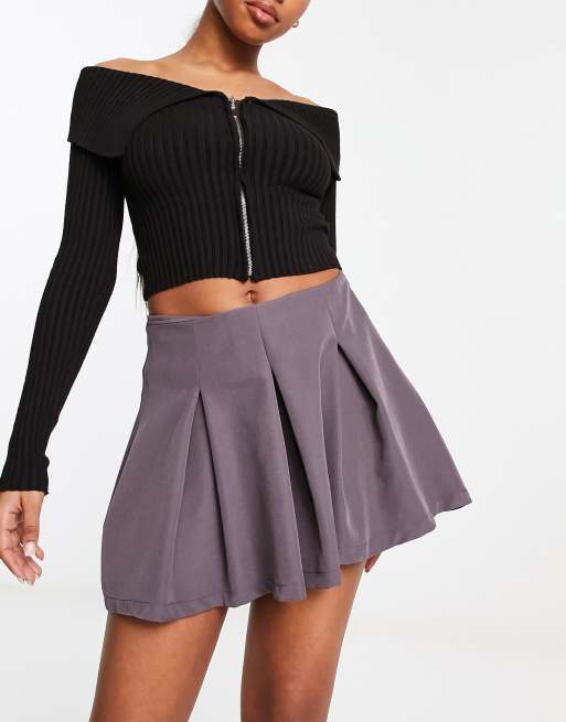 Reclaimed Vintage - Skort in antraciet