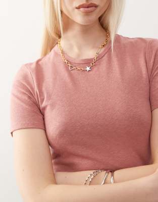 Reclaimed Vintage Slim Fit Baby T-shirt