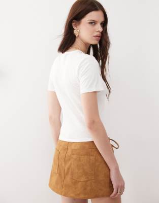 Reclaimed Vintage Slim Fit Baby T-shirt