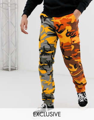 asos camouflage pants