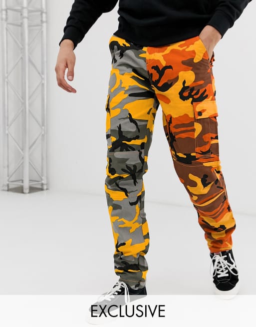 Camo trousers mens discount asos