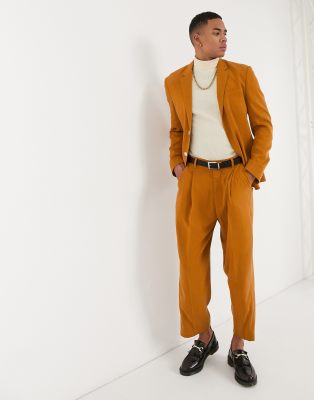 rust orange tuxedo